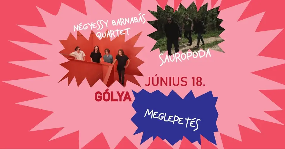 Sauropoda x NBQ x MEGLEPI koncert Budapesten (Gólya)